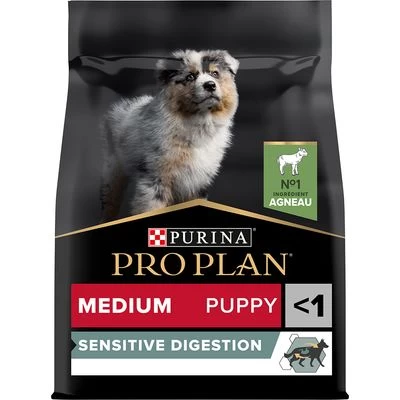 PURINA PRO PLAN Medium Puppy Sensitive Digestion Agneau Pour Chiot 3 PURINA PRO PLAN Medium Puppy Sensitive Digestion Agneau Pour Chiot