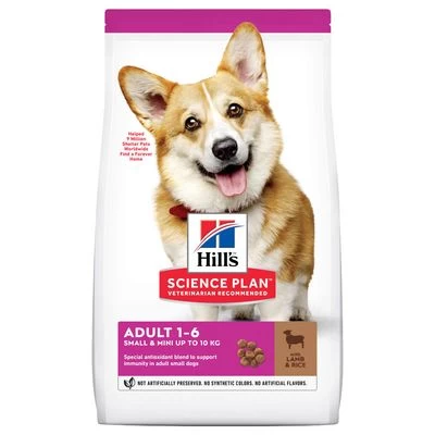 Hill's Science Plan Adult 1-6 Small & Mini Agneau, Riz Pour Chien
