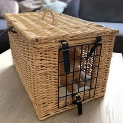 Panier De Transport Aumüller Pour Chat Et Petit Chien -Pet Care Soldes 109499 aumuller katzentransportkorb wohnhohle 01 3