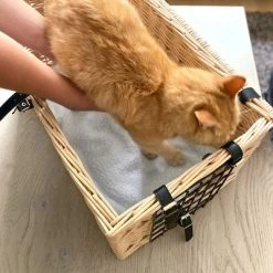 Panier De Transport Aumüller Pour Chat Et Petit Chien -Pet Care Soldes 109499 aumuller katzentransportkorb wohnhohle 05 0
