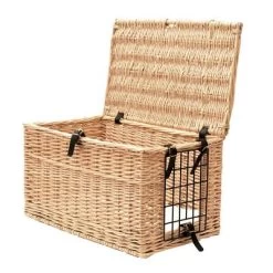Panier De Transport Aumüller Pour Chat Et Petit Chien -Pet Care Soldes 109499 aumuller katzentransportkorb wohnhohle 08 0