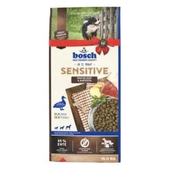 Lot De Croquettes Pour Chien Bosch -Pet Care Soldes 114704 pla bosch adult sensitive 15kg 5