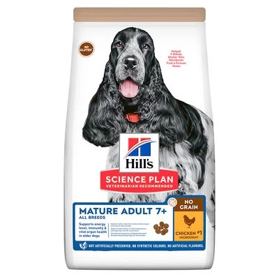 Hill's Science Plan Mature Adult 7+ No Grain Poulet Pour Chien