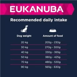 Eukanuba Adult Large Breed Agneau, Riz Pour Chien -Pet Care Soldes 135797 eukanuba adult large breed lamm reis feeding 3 9