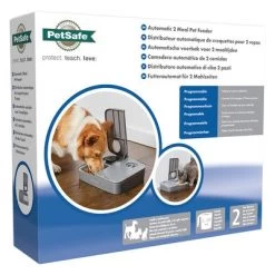 PetSafe® Distributeur Automatique De Nourriture 2 Repas Pour Chien Et Chat -Pet Care Soldes 145997 rasiosystems petsafe futterautomat 2mahlzeiten catdog 2x355xml hs 06 1
