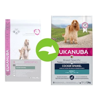 Eukanuba Adult Breed Specific Cocker Spaniel Pour Chien 3 Eukanuba Adult Breed Specific Cocker Spaniel Pour Chien
