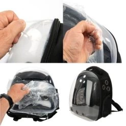 Sac à Dos View Pour Chat Et Petit Chien -Pet Care Soldes 172296 rucksack view folie entfernen ret fg 0