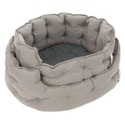 Panier Cozy EcoLIFE Gris Pour Chien -Pet Care Soldes 180712 180713 cozy ecolife grau fg 6381 8
