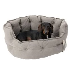 Panier Cozy EcoLIFE Gris Pour Chien -Pet Care Soldes 180712 cozy ecolife grau fg 6348 2