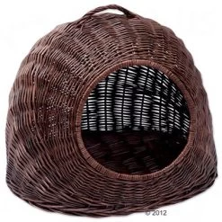 Panier De Transport Aumüller XXL Pour Chien Et Chat -Pet Care Soldes 191327 aumueller korbhoehle dunkelbraun2 03 2012 7