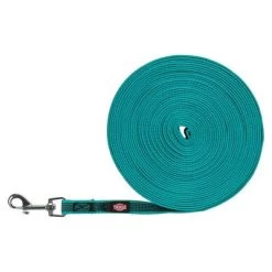 Longe Caoutchoutée Trixie, Bleu Océan Pour Chien -Pet Care Soldes 203995 pla trixie schleppleine gummiert ozean hs 01 4