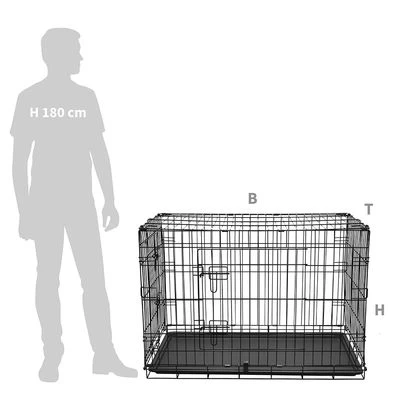 Cage D'intérieur HAFENBANDE Twin Door Pour Chien – Image 11