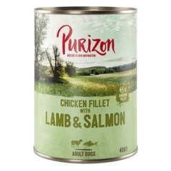 Purizon Adult 6 X 400 G - Sans Céréales Pour Chien -Pet Care Soldes 209096 pla purizon lamm 400g 4