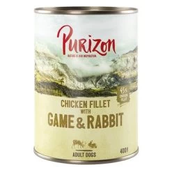 Purizon Adult 6 X 400 G - Sans Céréales Pour Chien
