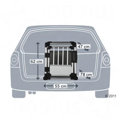 Trixie Cage De Transport En Aluminium Pour Chien, Gris Clair 10 Trixie Cage De Transport En Aluminium Pour Chien, Gris Clair – Image 8