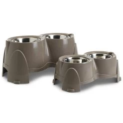 Porte-gamelles Savic Ergo Feeder 2 X 0,85 L / 1,5 L 12 Porte-gamelles Savic Ergo Feeder 2 X 0,85 L / 1,5 L -Pet Care Soldes 26271 26582 savic ergo feeder warmgrau hs 04 0