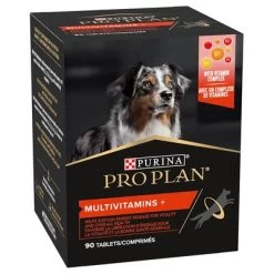 PRO PLAN Adult Multivitamins+ Supplement Comprimés Pour Chien -Pet Care Soldes 276496 proplan dog supplement multivitamin 90tb hs 02 1