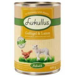 Lot Mixte Lukullus Pour Chien 12 Lot Mixte Lukullus Pour Chien -Pet Care Soldes 28047 pla lukullus gefluegel lamm 6 x 400 g jpg 9