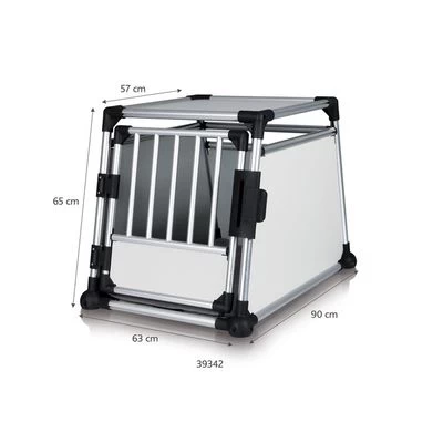 Trixie Cage De Transport En Aluminium Pour Chien, Gris Clair 22 Trixie Cage De Transport En Aluminium Pour Chien, Gris Clair – Image 20