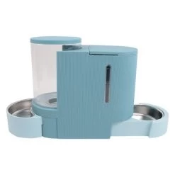 Distributeur D'eau Et De Nourriture TIAKI, Bleu Clair Pour Chien Et Chat -Pet Care Soldes 302396 tiaki futter sserspender hellblau hs 03 8