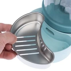 Distributeur D'eau Et De Nourriture TIAKI, Bleu Clair Pour Chien Et Chat -Pet Care Soldes 302396 tiaki wasser und futterspender fg 6114 4