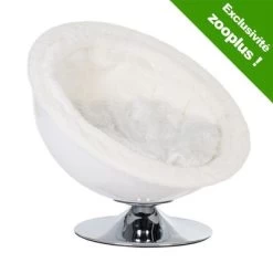 Panier Rétro Pour Chien Et Chat Pet Nest White