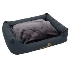 Panier Pour Chien Sleepy Time Avec Coussin, Gris -Pet Care Soldes 36374 PLA Hundebett Sleepy Time grey mit Kissen 3 1