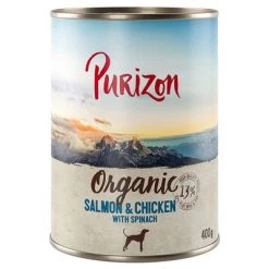 Purizon Organic Bio 6 X 400 G Pour Chien -Pet Care Soldes 379597 pla purizon dog organic salmon chicken 400g hs 01 2