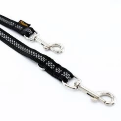 Laisse Réglable Réfléchissante Heim, Noir Pour Chien -Pet Care Soldes 383911 fuhrleine schlauchgurt 200cm schwarz hs 03 1