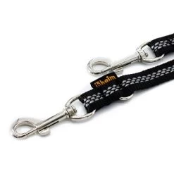 Laisse Réglable Réfléchissante Heim, Noir Pour Chien -Pet Care Soldes 383912 fuhrleine schlauchgurt 300cm schwarz hs 03 4