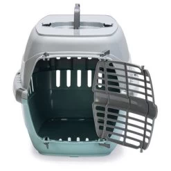 Cage De Transport Karlie Eco Tourist, Aqua Pour Chat Et Petit Chien -Pet Care Soldes 389496 389102 karlie transportbox ecotourist aqua hs 02 7
