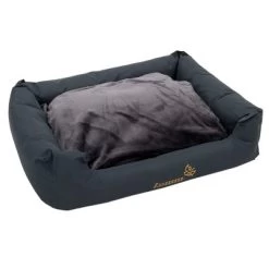 Panier Pour Chien Sleepy Time Avec Coussin, Gris -Pet Care Soldes 38953 PLA Hundebett Sleepy Time grey mit Kissen L120 FG DSC8334 3 1