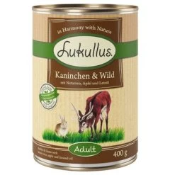 Lot Mixte Lukullus Pour Chien 16 Lot Mixte Lukullus Pour Chien -Pet Care Soldes 400g kaninchen wild 1000x1000bbb 4