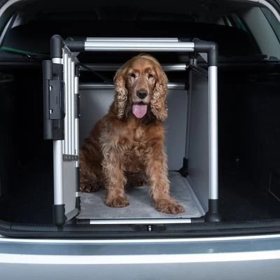 Trixie Cage De Transport En Aluminium Pour Chien, Gris Clair 13 Trixie Cage De Transport En Aluminium Pour Chien, Gris Clair – Image 11