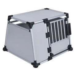 Trixie Cage De Transport En Aluminium Pour Chien, Gris Clair 24 Trixie Cage De Transport En Aluminium Pour Chien, Gris Clair -Pet Care Soldes 42683 pla trixie transportbox alu fg 3404 4 1