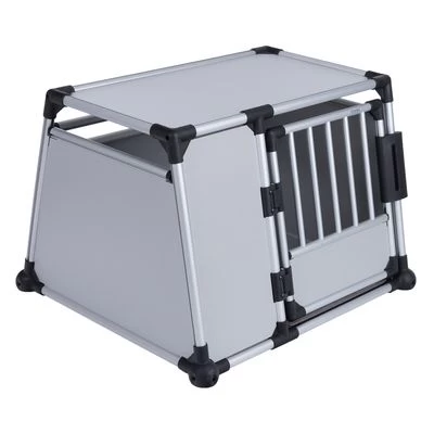 Trixie Cage De Transport En Aluminium Pour Chien, Gris Clair 5 Trixie Cage De Transport En Aluminium Pour Chien, Gris Clair – Image 3
