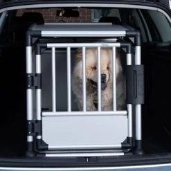 Trixie Cage De Transport En Aluminium Pour Chien, Gris Clair 35 Trixie Cage De Transport En Aluminium Pour Chien, Gris Clair -Pet Care Soldes 42815 trixie transportbox alu fg 3614 1