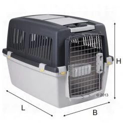 Lot : Cage De Transport Trixie Gulliver + Tapis Vetbed® Isobed SL, Noir Pattes Grises Pour Chien -Pet Care Soldes 45785 gulliver box neue farbe sfw lbh 02 2013 6