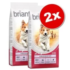 Lot Briantos 2 X 14 Kg Pour Chien