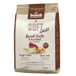 Offre D'essai : Croquettes Bosch Soft 2 X 2,5 Kg -Pet Care Soldes 62399 pla bosch softadult entekartoffel 2 5kg 7