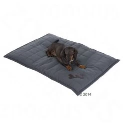 Lot : Panier Sleepy Time Avec Coussin, Gris + Couverture Freedom Bone Pour Chien -Pet Care Soldes 62899 kissen freedom bone 07 7
