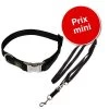 Lot : Collier + Laisse Hunter Vario Basic, Noir Pour Chien -Pet Care Soldes 668266 hunter variobasicnoir collier laisse 3