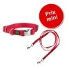Lot : Collier + Laisse Hunter Vario Basic, Rouge Pour Chien -Pet Care Soldes 668272 hunter variobasicrouge collier laisse 0