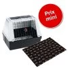 Lot : Cage De Transport Ferplast Atlas Car + Tapis Vetbed® Isobed SL, Noir Pattes Grises Pour Chien -Pet Care Soldes 673033 cageferplastatlascar tapisvetbedisobedsl 9