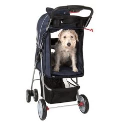 Poussette Sporty Pet Pour Petit Chien Et Chat -Pet Care Soldes 71006 sporty pet stroller fg 8015 2
