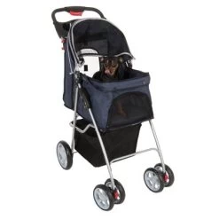 Poussette Sporty Pet Pour Petit Chien Et Chat -Pet Care Soldes 71006 sporty pet stroller fg 8087 2