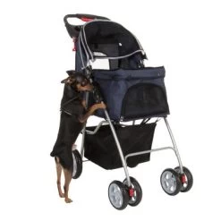 Poussette Sporty Pet Pour Petit Chien Et Chat -Pet Care Soldes 71006 sporty pet stroller fg 8097 6