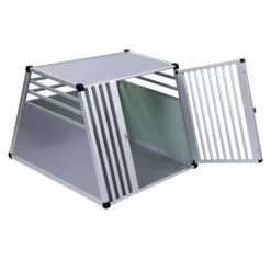 Cage De Transport AluRide Pour Chien 24 Cage De Transport AluRide Pour Chien -Pet Care Soldes 73752 pla autohundebox aluride fg 2804 3 3