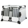 Cage De Transport Double Trixie Pour Chien -Pet Care Soldes 73773 pla autotransportbox dop hs 01 3