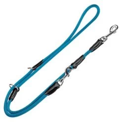 Laisse Réglable Hunter Freestyle, Bleu Pétrole Pour Chien -Pet Care Soldes 75368 pla hunterverstellbarefuehrleinefreestyle 9